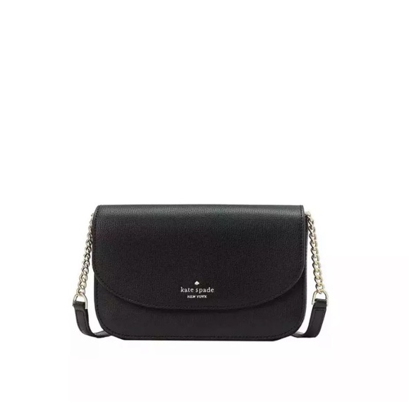 kate spade Handbags - NWT Kate Spade Kristi chain flap black crossbody